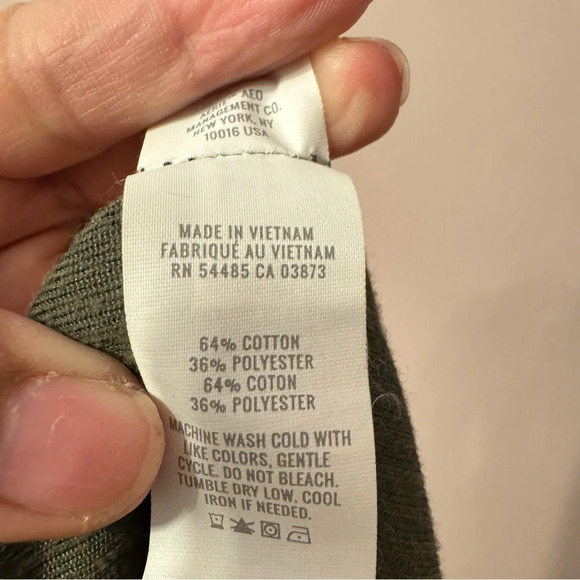 Aerie Groove-On Rib Velour Flare Pant Nomad Olive  Size XS Short - Picture 9 of 9